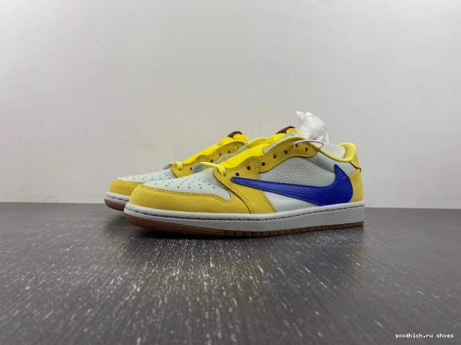 Canary Travis Jordan OG Scott x 1 Low Air DZ4137-700 0708
